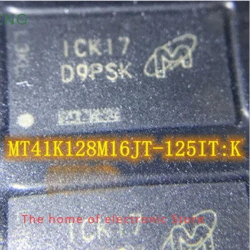10VNT/DAUG MT41K128M16JT-125IT:K D9PSK DRAM Lustų DDR3L SDRAM 2Gbit 128Mx16 1.35 V 96-Pin FBGA Dėklas