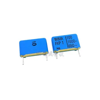 10VNT/Mėlyna Veimaro Kondensatorius 1600V 101 0.0001 UF 1600V 100PF FKP1 Pin Atstumas 15