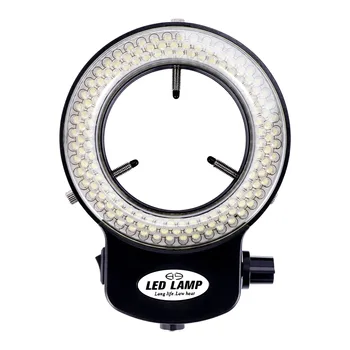 144 LED miniscope žiedas šviesos žiedas šviesiai 0 - 100% reguliuojamas lempos miniscope šviesos žiedas