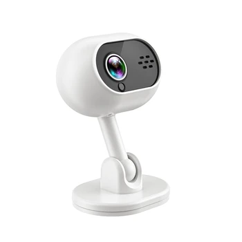 1Set A4 1080P Smart Mini Wi-fi IP Kamera, Patalpų Belaidžio Cam Namų Saugumo VAIZDO Stebėjimo Kamera +Auto Sekimą Iwfcam App