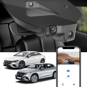 Brūkšnys Cam Mercedes Benz EQE Sedanas SEDANAS 2023 2024, FITCAMX 4K 2160P Automobilių DVR Vaizdo įrašymo WIFI Ryšys