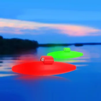LED Septynių Žvaigždučių Plaukti Per 24h Švyti Elektroninių Naktį Šviesos Žvejybos Plaukti Didelio Jautrumo Septynių Žvaigždučių Peg Plūdės CR311 Baterija
