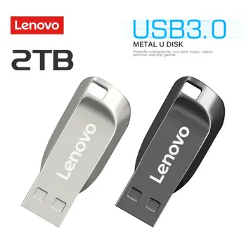 Lenovo USB Flash Drive 2TB 1 TB 256 GB USB 3.0 U Stick Sąsaja Pen Ratai Didelės Spartos USB 