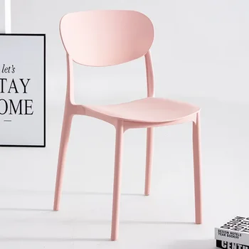 Mobilus Stalas Dizaino Kėdė Sodo Virtuvės Skaityti Kambarį Dizaineris Nagų Kėdė Plastiko Sedie Pranzo E Nordic Baldai