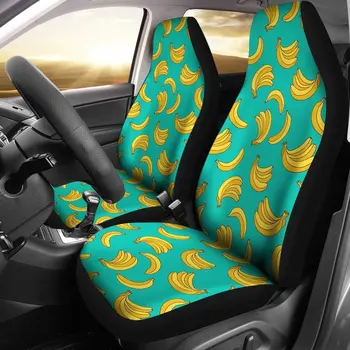 Modelio Spausdinimo Bananų Sėdynės Padengti Automobilių Sėdynių Užvalkalai 2 Vnt, Automobilių Priedai, Automobilių Kilimėliai