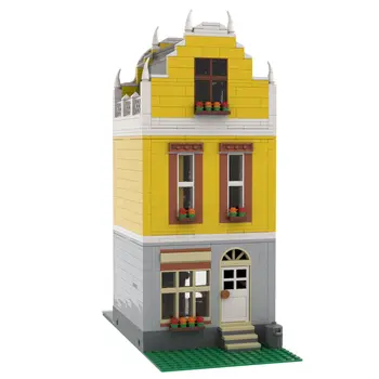 Modulinė Townhouse modelių Kūrimo Žaislų Rinkinys Kalėdų 1348 Vienetų SS Statyti