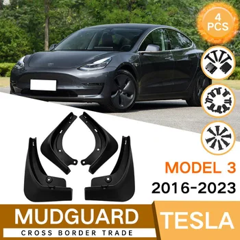 Mudguard Splash Apsaugai Fender Už 2016-2023 Tesla Model 3 Automobilių Reikmenys