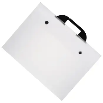 Nešiojamų Portfelio Mygtuką Dizaino Meno Portfelis Krepšys Didelis Plakatas Saugojimo Krepšys Laikomo Kūrinio Maišelį Plastiko Apskaitinės Lagaminas Krepšiai