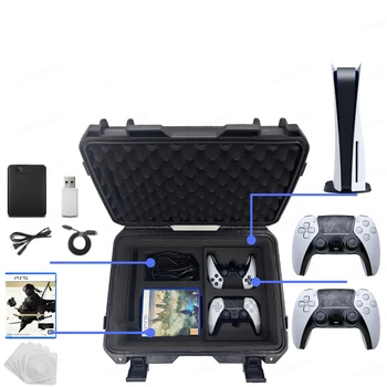 Nešiojimo Krepšys PS5 Delninis Žaidimų Konsolės Laikymo Dėžutė kietas lukštas, Nešiojamų Kelionių, Kempingas Atveju