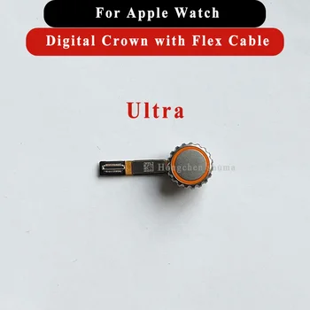 Pusėje Roller Mygtuką Skaitmeninis Karūną su Flex Kabelis Apple Žiūrėti Ultra 49mm Remonto Dalių Pakeitimas