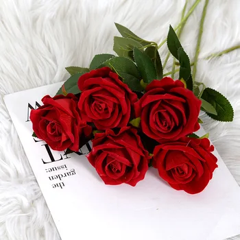 Rožių Gėlių Išpažinti Savo Meilę Rose Valentino Dienos Dovana, Valentino Diena, Vestuvės Dirbtinių Rožių Rožė