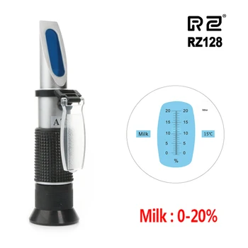 RZ 0-20% Pieno Brikso Testeris, Matuoklis, ATC Matavimo Įrankis Pieno Refraktometru
