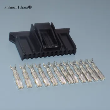 Shhworldsea 12 Pin plastikinis korpusas, plug 12p laidus pajungti jungtis 211 PC122S0017 211PC122S0017 Su Terminalo Smeigtukai
