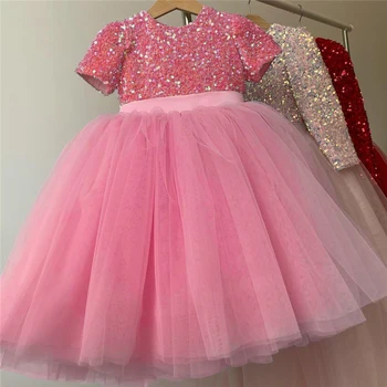 Vaikai Šalis Suknelės Mergaitėms China 2023 Naujų Vestuvių Vakarą Kamuolys Suknelė Elegantiškas Vaikai Princesė Suknelė Gimtadienio 4-10 Metų