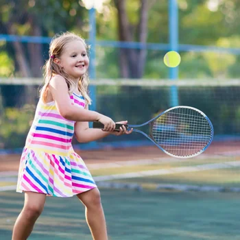 Vaikams, Teniso Rakečių Rinkinys su Lydinys, Teniso Raketės, Žaislai Vaikiška Vaikų Lauko Sportas Teniso Rinkinys