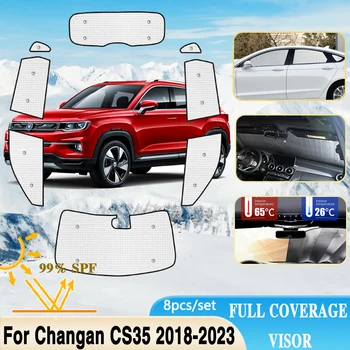 Visiška Stoglangis Už Changan CS35 Plius 2023 Priedai 2018~2022 Visiškai Supa prekinis, galinis Stiklo Langą Skydelis Auto Priedai