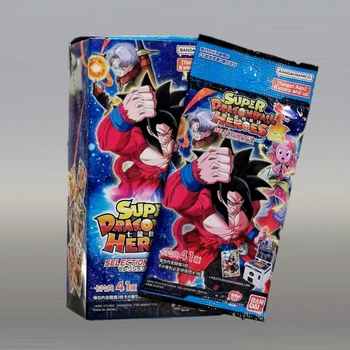 Wan Dai Originali Animacija Dragon Ball Herojus Honkongo Arcade Mūšis Kortelės Atrankos Pack Vol1 Vaikų Surinkimo Žaislą Dovanų
