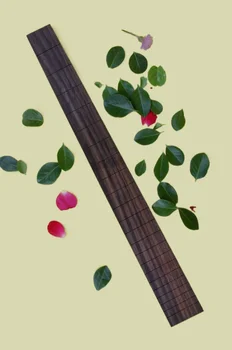 Yinfente Elektrinė Gitara Fretboard Luthier Naudoti Raudonmedžio Fingerboard 22 Nervintis 25.5 Colių Nr. Iinlay Nebaigtų 