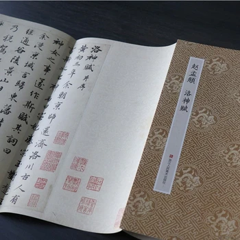 Zhao Mengfu Veikia Scenarijų Kaligrafijos Teptuku Copybook Kinijos Klasikinis Straipsnis Teptuku Calligraphie Copybook Praktika Pradedantiesiems
