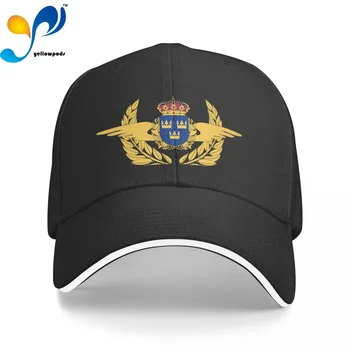 Švedija švedijos Policijos Polis Spausdinti Trucker Bžūp Snapback Skrybėlę Vyrų Beisbolo Vožtuvas Vyriškos Kepurės Kepurės Logotipas